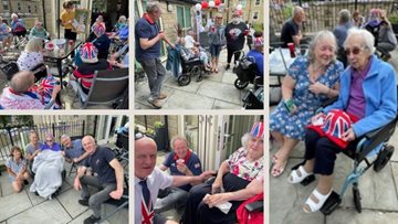 Stalybridge Residents have a blast at Platinum Jubilee party
